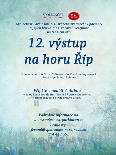 Plakát Říp 2019 Plakát Říp 2019