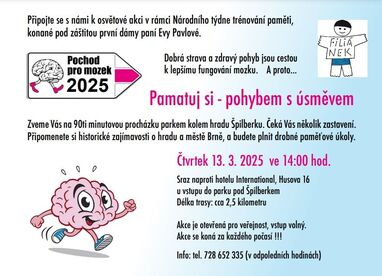 Pochod pro mozek BRNO