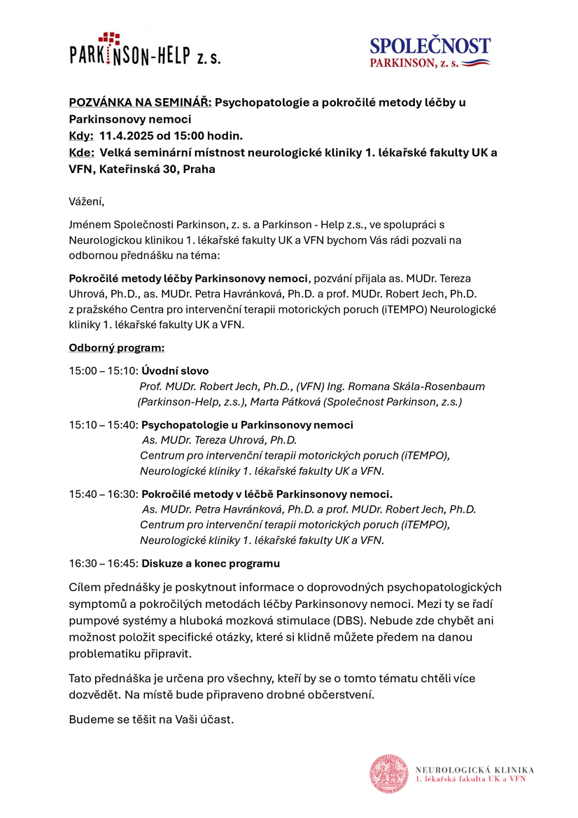 Pozvánka seminář VFN 11.4.2025 - pacienti (2) Pozvánka seminář VFN 11.4.2025 - pacienti (2)