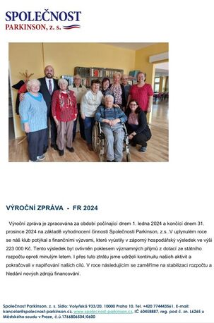 Výroční zpráva 2024