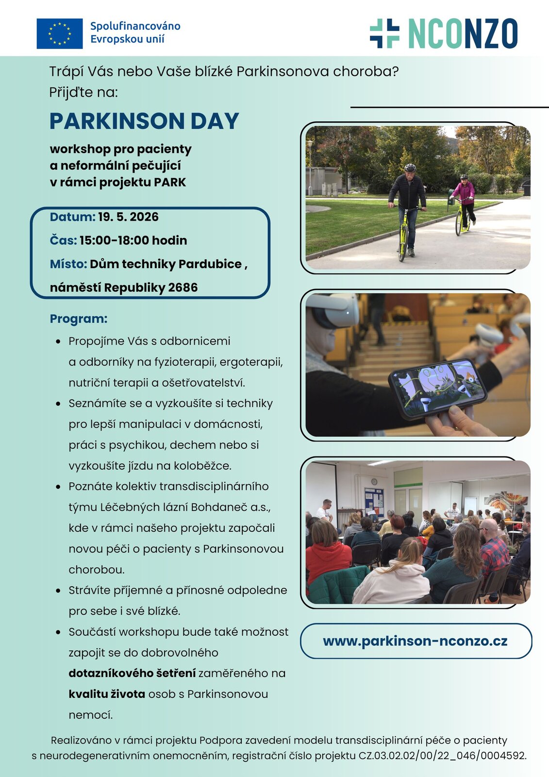 Workshop PARK Pardubice 19.5.2026